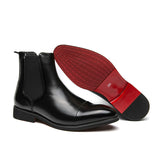 LUCASSI  LEATHER CHELSEA BOOTS