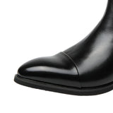 LUCASSI  LEATHER CHELSEA BOOTS