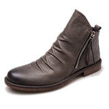 BERNARDO LEATHER CHELSEA BOOTS