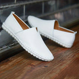 FRANCESCO BARATTA LEATHER LOAFERS