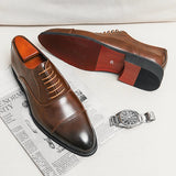 LUCA OXFORD  LEATHER  SHOES