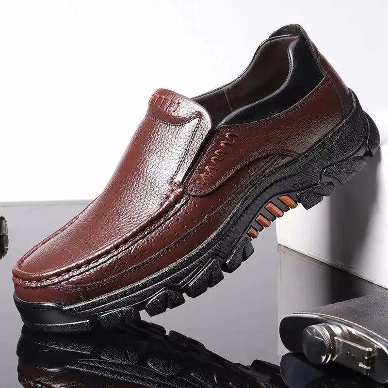 ElegancePro: Durable Non-Slip Men’s Oxford Dress Shoes