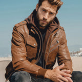 Enigma Leather Jacket